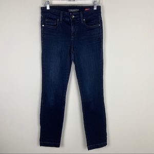 Anthro Level 99 Lily Crop Skinny Straight Jeans